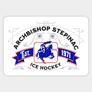 Sanborn Stepinac Hockey Logo Magnet